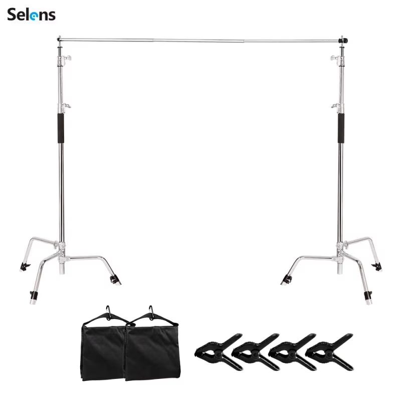 Heavy Equipment Background - Selens 3x3M Backdrop Stand Kit Heavy