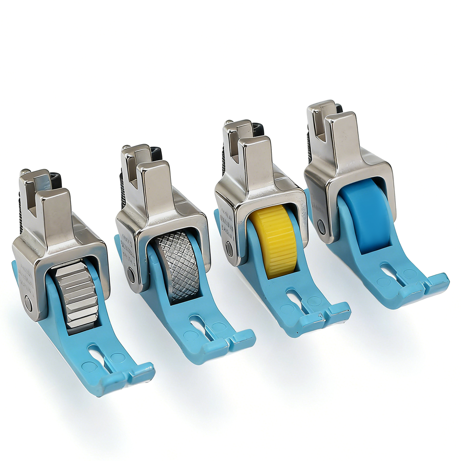 Heavy Equipment Grinder - Heavy-Duty Narrow Non-Stick Roller Presser Foot