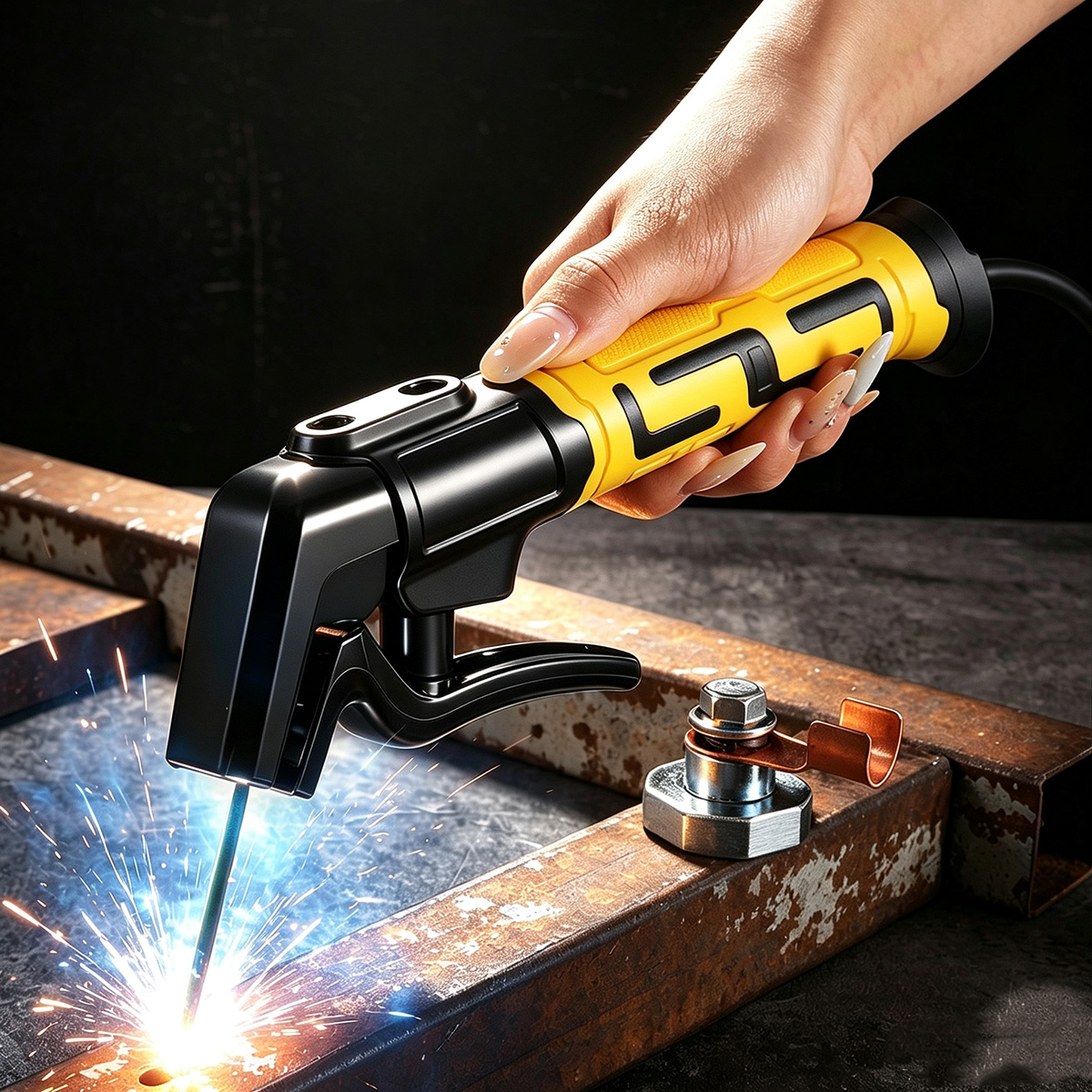 Bent Head Welding Electrode Ho - огляд і ціна Heavy Equipment Grinder