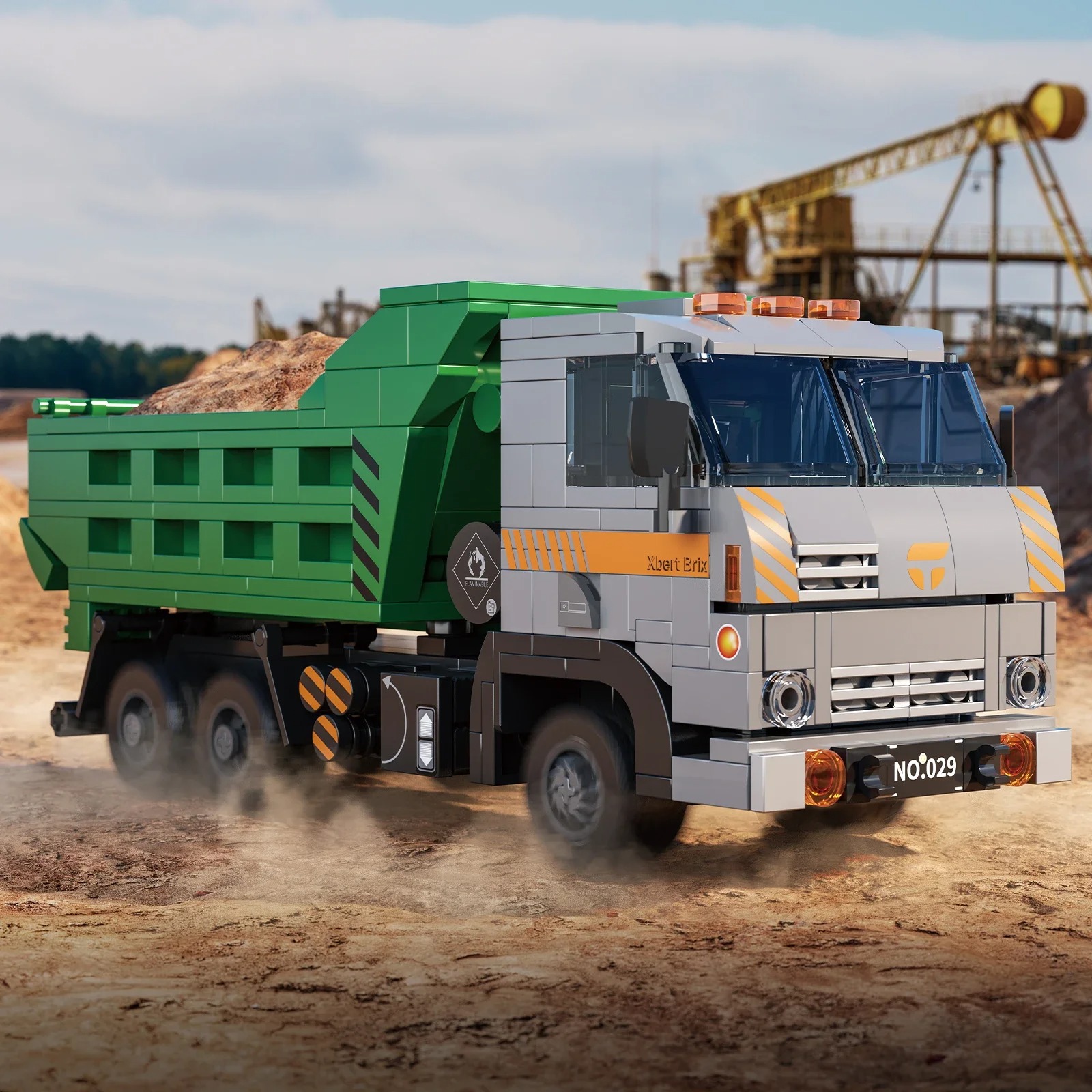 467PCS Vintage Heavy Dump Truc - огляд і ціна Dump Truck Toy