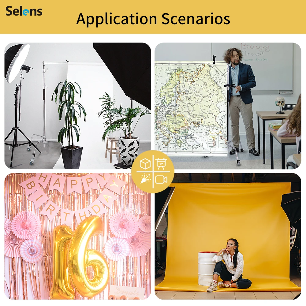 Selens 3x3M Backdrop Stand Kit - огляд і ціна Heavy Equipment Background