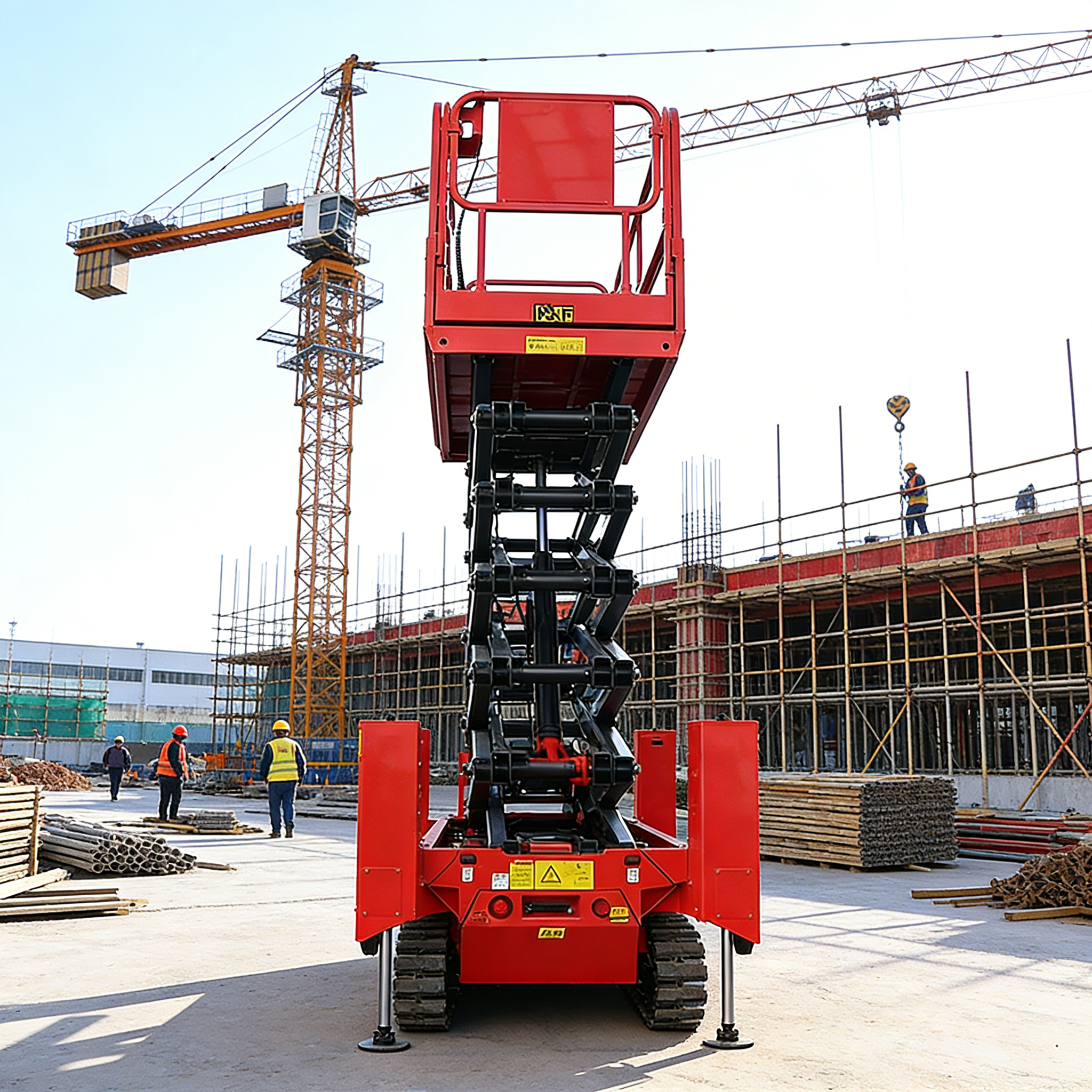 Crawler Aerial Platform Tracke - огляд і ціна Heavy Equipment Working