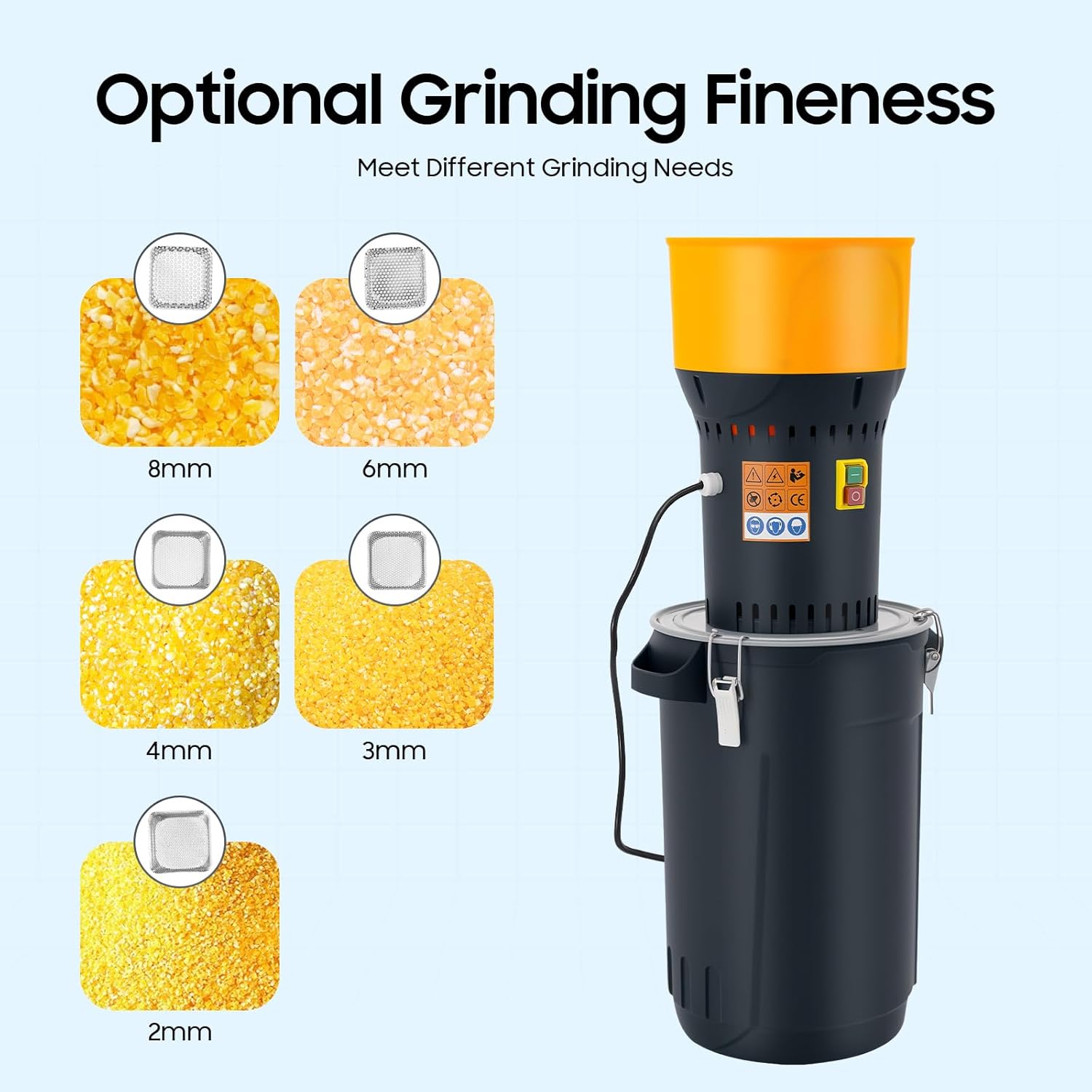 25L Large Capacity Electric Ag - огляд і ціна Heavy Equipment Grinder
