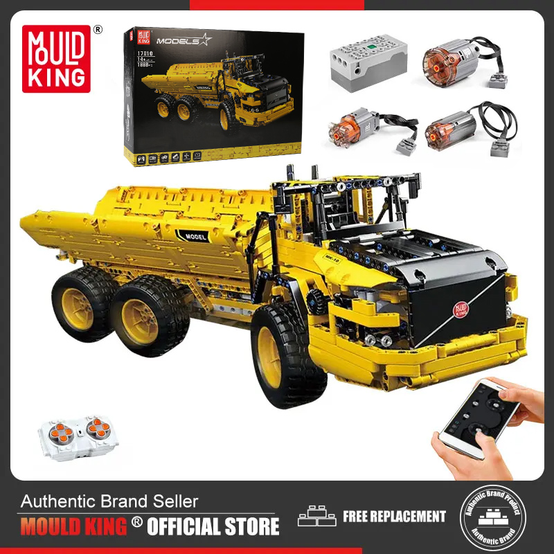 MOULD KING 17010 Technical Car - огляд і ціна Dump Truck Toy