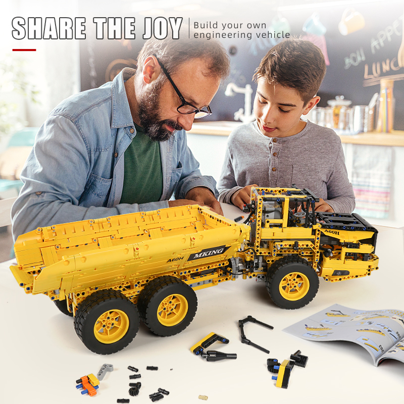MOULD KING 17010 Technical Car - огляд і ціна Dump Truck Toy
