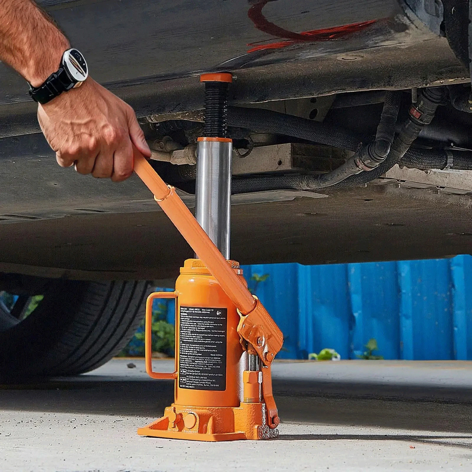 Hydraulic Bottle Jack 12Ton Ca - огляд і ціна Welding Heavy Equipment