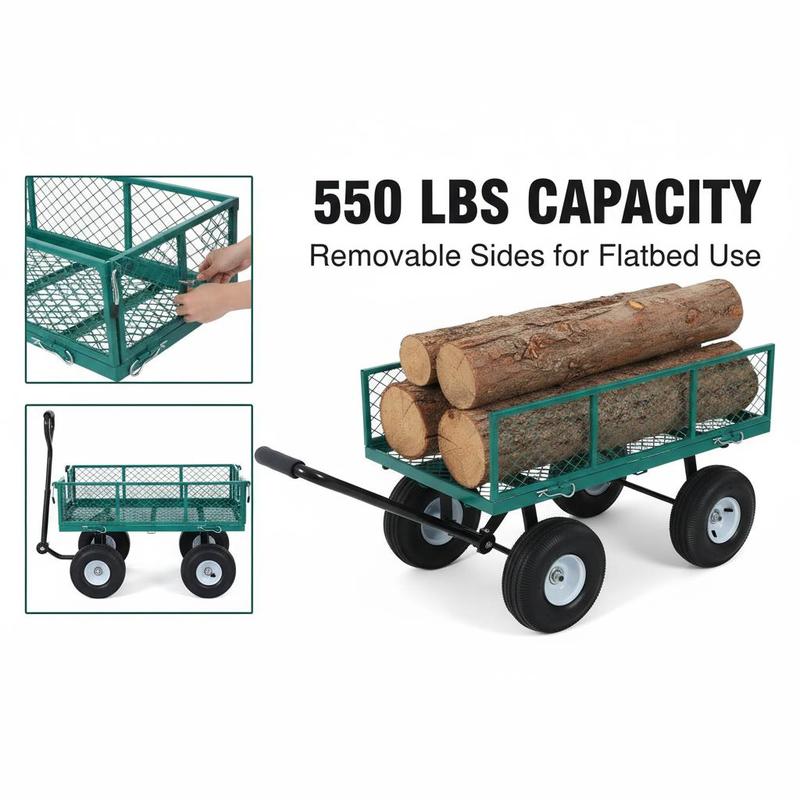 Iron Utility Wagon 34 x 18 Inc - огляд і ціна Heavy Equipment Working