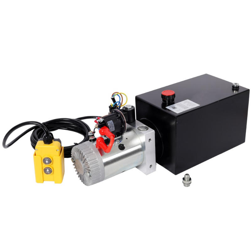 Heavy Duty 12V DC Hydraulic Po - огляд і ціна Heavy Equipment Working